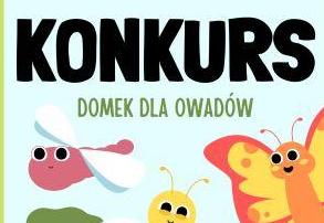plakat konkurs domek dla owadów