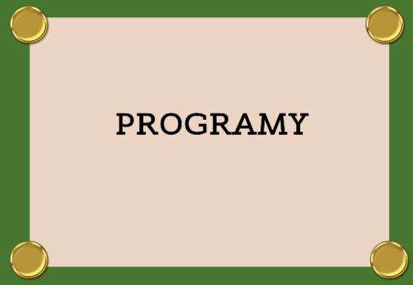 GRAFIKA Z NAPISEM PROGRAMY