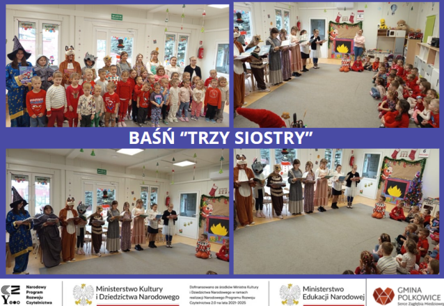 kolaż zdjęć przedszkolaków i piątoklasistów