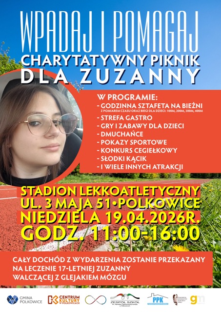 Zdjęcie plakatu pikniku charytatywnego