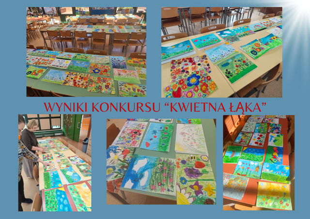 kolaż zdjęć prac konkursowych 