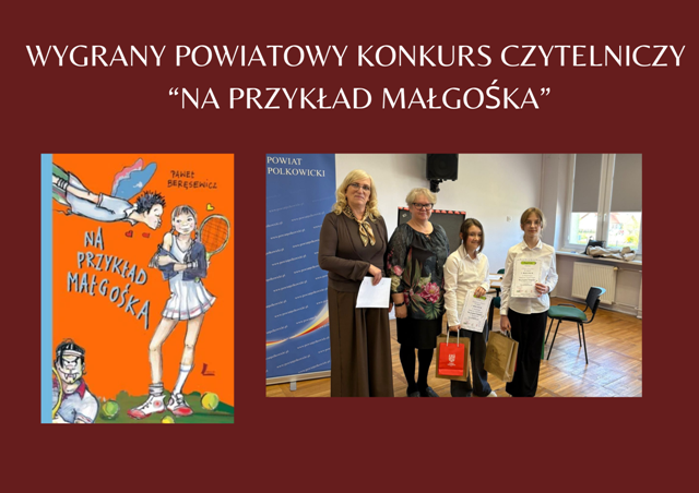 Zdjęcie laureatek konkursu czytelniczego