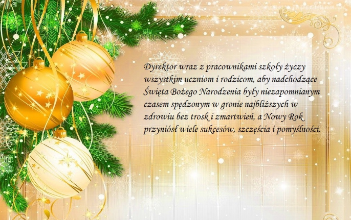 grafika z życzeniami świątecznymi