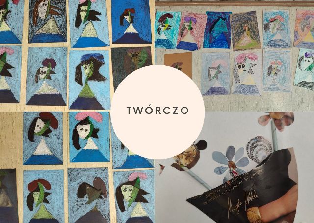 kolaż prac plastycznych