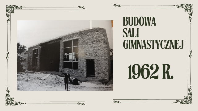 zdjęcie budowy sali gimnastycznej