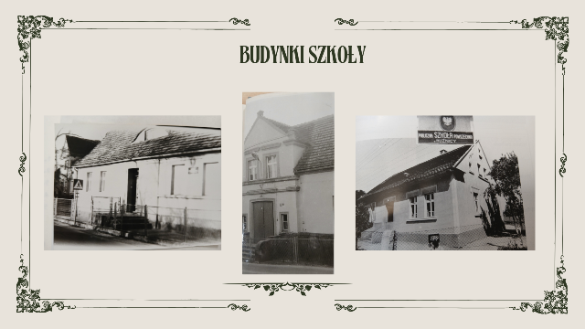 trzy budynki szkoły