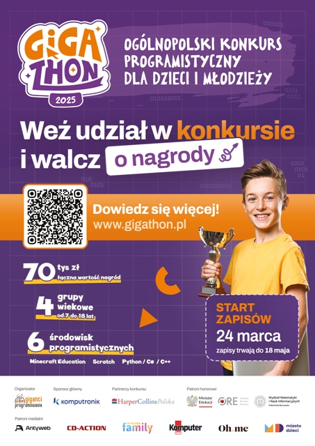 plakat o konkursie programistycznym