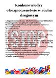 regulamin konkursu