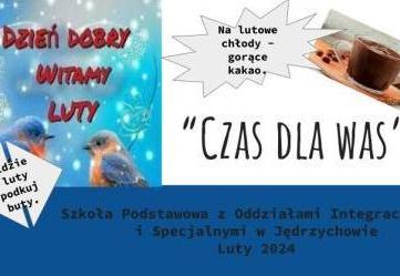 Okładka gazetki szkolnej czas dla was