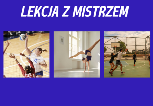 kolaż zdjęć sportowców