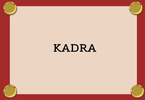 GRAFIKA Z NAPISEM KADRA