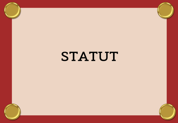 GRAFIKA Z NAPISEM STATUT