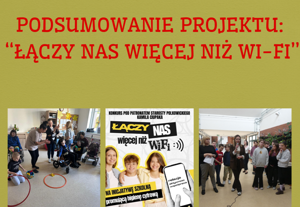kolaz zdjęć z apelu i ćwiczeń gimnastycznych