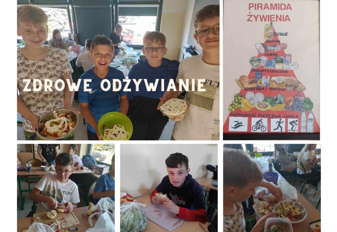 Zdrowe odżywianie w klasie V