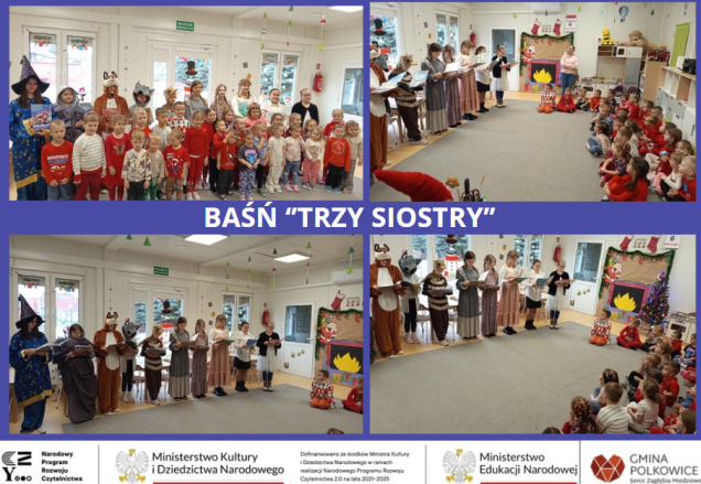 kolaż zdjęć przedszkolaków i piątoklasistów