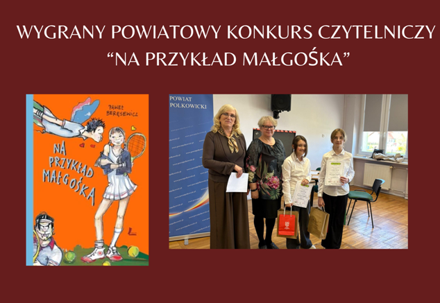 Zdjęcie laureatek konkursu czytelniczego