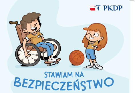 plakat o bezpieczeństwie dzieci