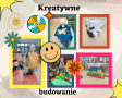 kolaż zdjęć na zajęciach kreatywnych