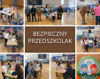 kolaż zdjęć przedszkolaków na konkursie wiedzy