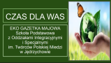 Zdjęcie pierwszej strony ekogazetki majowej